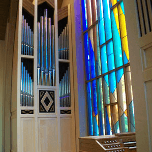 Queen Anne Lutheran Wech organ south tower